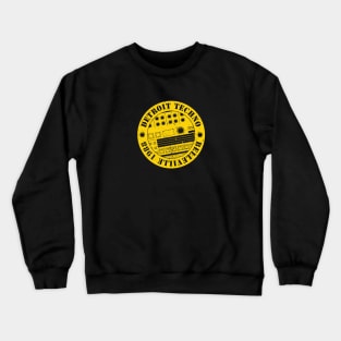 909 Drum Machine Detroit Techno Crewneck Sweatshirt